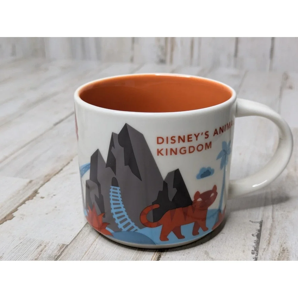 Starbucks You Are Here Collection,  Disney's Animal Kingdom Retired 14oz. Mug